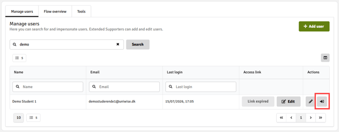 Support_Search for user