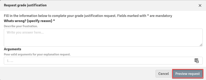 Preview_Request_Grade_Justification