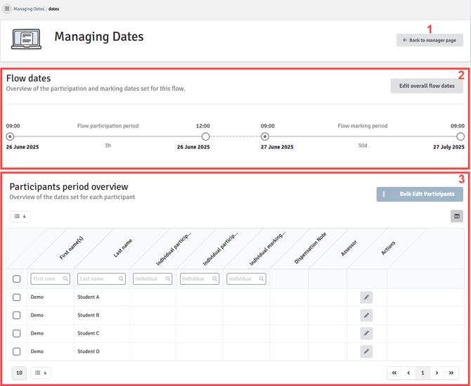 Managing Dates