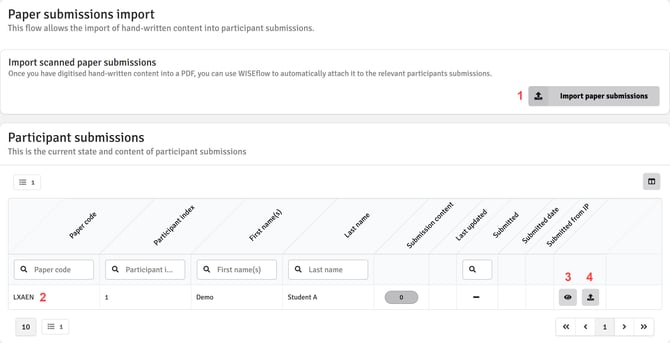 FLOWmulti Paper Submission Import