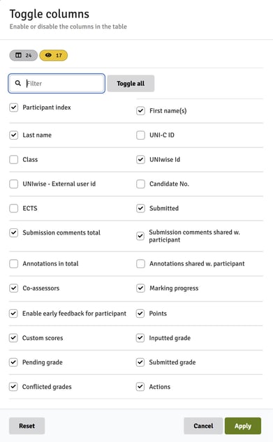 Toggle Columns-2