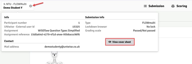 Access Cover Sheet