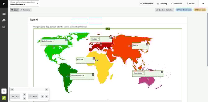 Marking Tool Main Page (FLOWmulti)