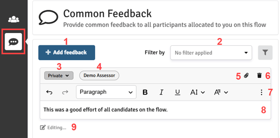 Assessor_Add Common Feedback