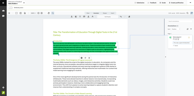 Assessor_Creating Annotations