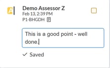 Autosaved Annotation