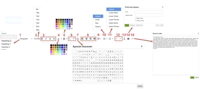 Format Bar in FLOWlock 1