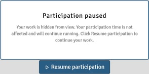 Resume Participation
