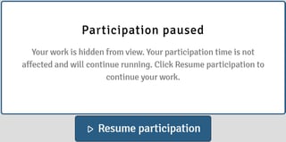 Resume Participation